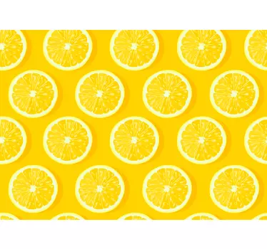Sliced lemons FURNITURE decals for furniture - TenStickers