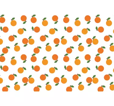 Elegant oranges laptop stickers - TenStickers