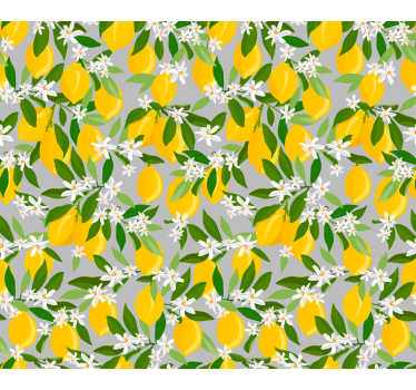 Lemon tree decals for furniture - TenStickers