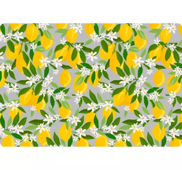 Lemon tree laptop stickers - TenStickers