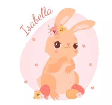 Wall stickers for kid cute bunny design - TenStickers