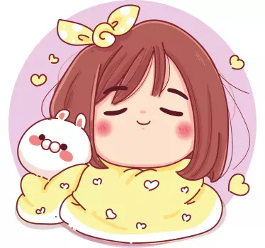 Wall stickers for kid cute character design - TenStickers