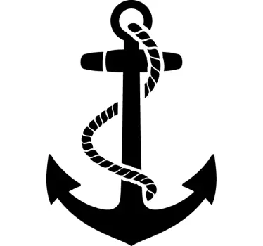 Boat Anchor Wall Sticker - TenStickers