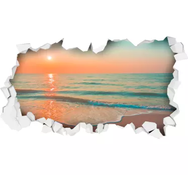 Nature landscape wallpaper decal - TenStickers