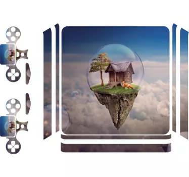 Wall stickers for kid floating tree house - TenStickers