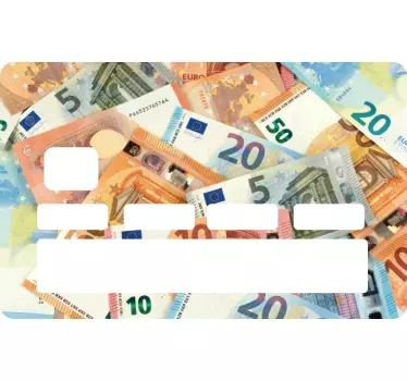 Credit card sticker currency design - TenStickers
