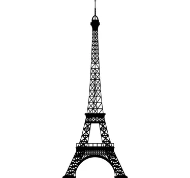 Eiffel Tower Wall Sticker - TenStickers