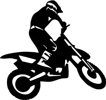 Motocross Wall Sticker - TenStickers