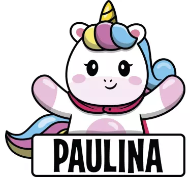 Wall stickers for kid adorable unicorn design - TenStickers