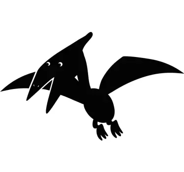Nordic dino pterodactyl  dragon wall sticker - TenStickers