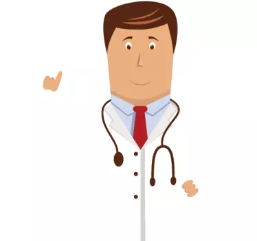 Professional Doctor Wall Sticker - TenStickers