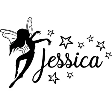 Fairy bella wall stickers for kid - TenStickers