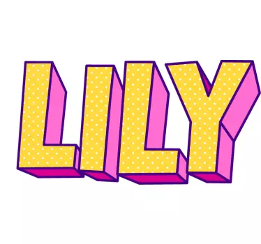 Wall stickers for kid custom name decor - TenStickers