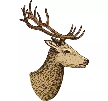 Vintage animal design animal wall decor - TenStickers