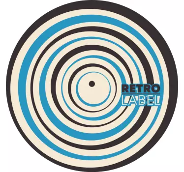 70s circle urban peace urban decal - TenStickers