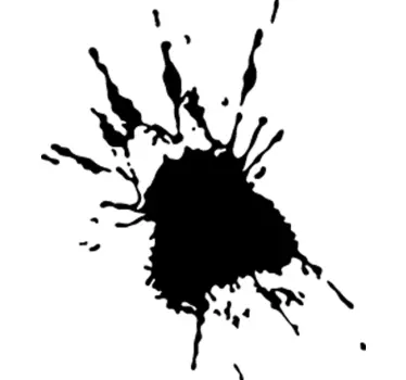 Artistic Splat Sticker - TenStickers