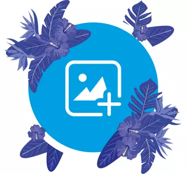 Wall sticker frame underwater exploration scene - TenStickers
