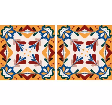 Patterned cement design wallpaper sticker - TenStickers
