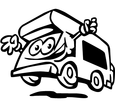 Happy Caravan Decorative Decal - TenStickers
