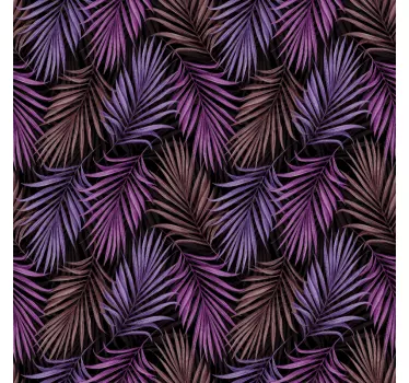 Original tropical palm leaves decals for furniture - TenStickers