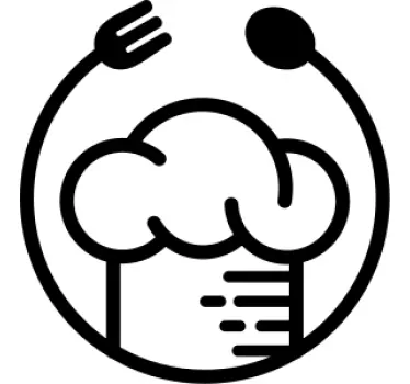 Cuisine wall sticker chef's hat icon - TenStickers