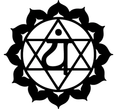 Anahata Chakrea Decorative Sticker - TenStickers