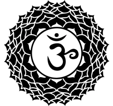 Chakra Sahasrara Wall Sticker - TenStickers