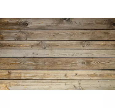 Various different wooden planks vinyl print wall sticker - TenStickers