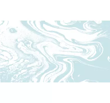 Light blue marble look vinyl print wall decal - TenStickers
