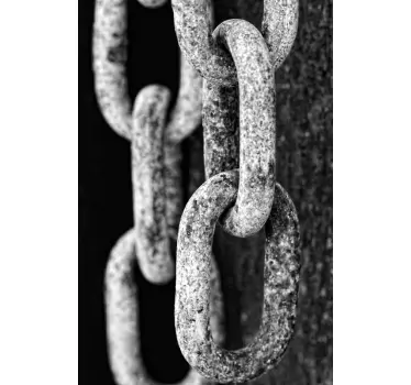 Chains Photographic Wall Mural - TenStickers