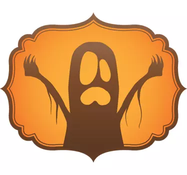 Ghost Wall Sticker - TenStickers