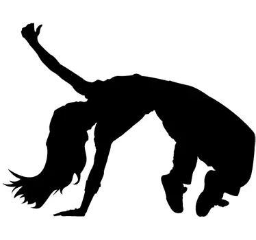 Hip Hop Dancer Wall Sticker - TenStickers