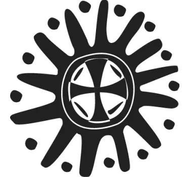 Kaleidoscope Decal - TenStickers
