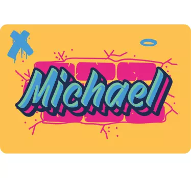 Dope style graffiti design laptop stickers - TenStickers