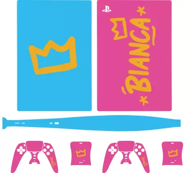 Ps5 skin vibrant controller skin - TenStickers