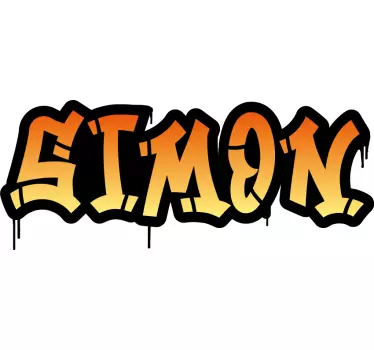 Whiteboard sticker customized name design - TenStickers