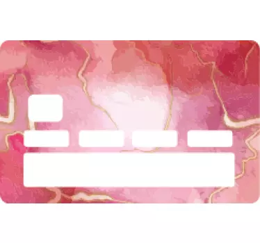 Credit card sticker elegant card design - TenStickers