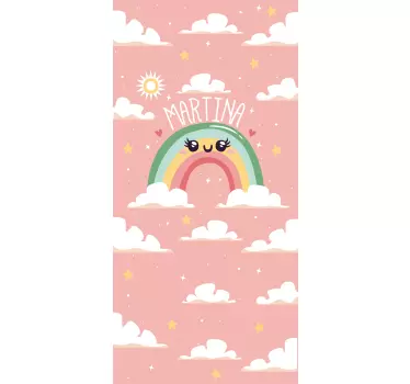 Wall stickers for kid happy rainbow design - TenStickers