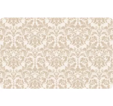 Elegant Damask Pattern credit card sticker - TenStickers
