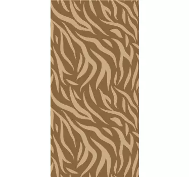 Zebra Pattern Cover object sticker - TenStickers