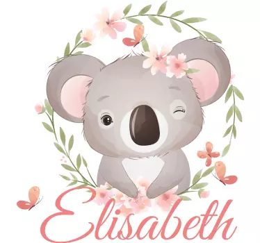 Wall stickers for kid adorable koala illustration - TenStickers
