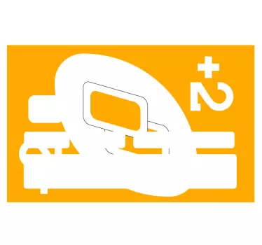 Credit card sticker orange credit design - TenStickers