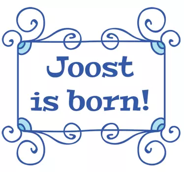 Personalized Name Window Sticker - TenStickers