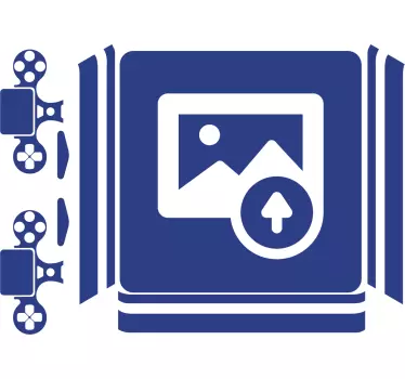 Customisable photo design ps4 skin - TenStickers