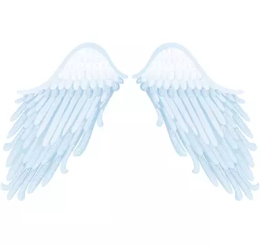 Angel Wings Wall Art Decal - TenStickers