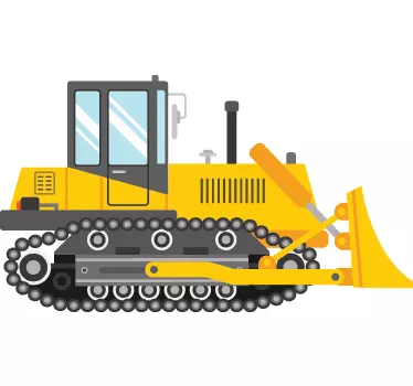 Kids Digger Wall Sticker - TenStickers