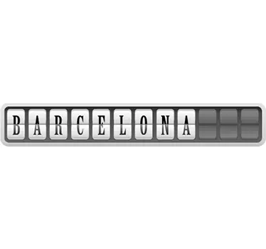 Personalised Station Letters Sticker - TenStickers