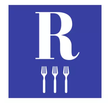 Cuisine wall sticker elegant restaurant logo - TenStickers