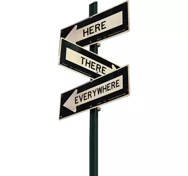 Street signs traffic sign stickers - TenStickers