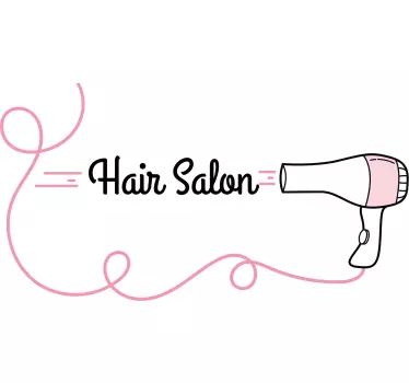 Personalized Dryer personalised sticker - TenStickers